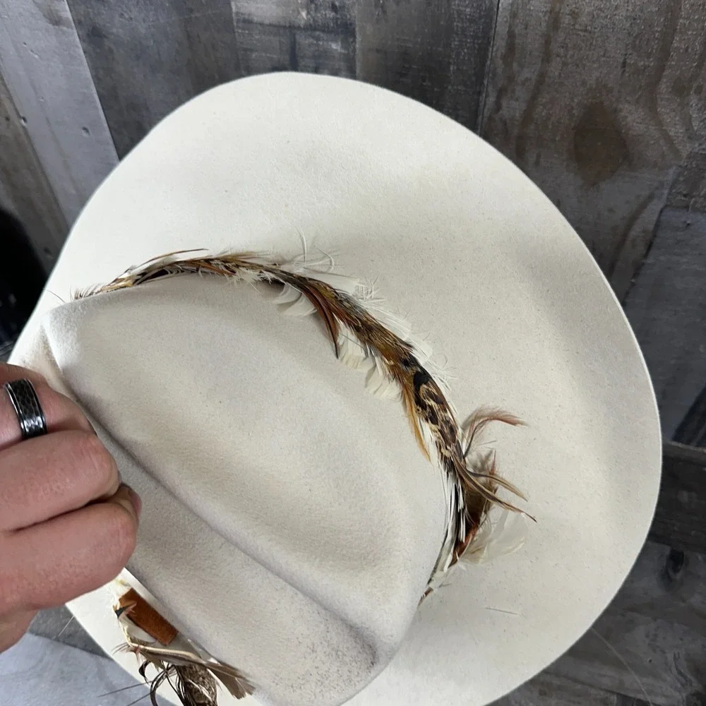 Eddy Bros New Breed xxx‎ Fur felt hat 7 1/4 Light Colored